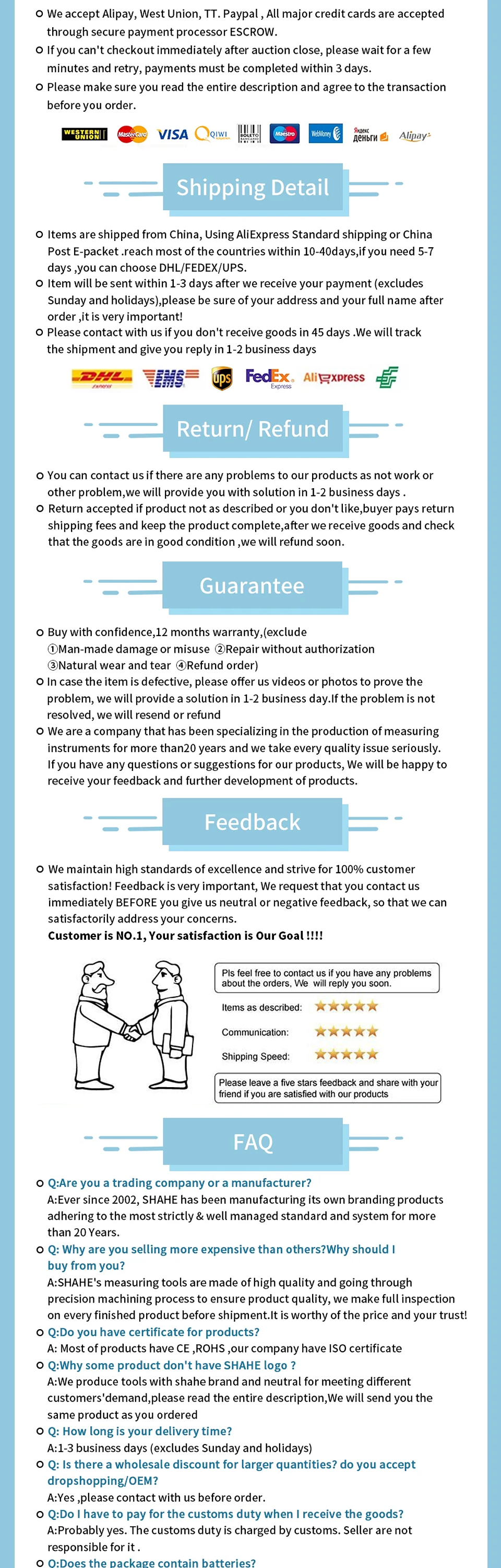 Shahe Mini Digital Torque Wrench | 1/4