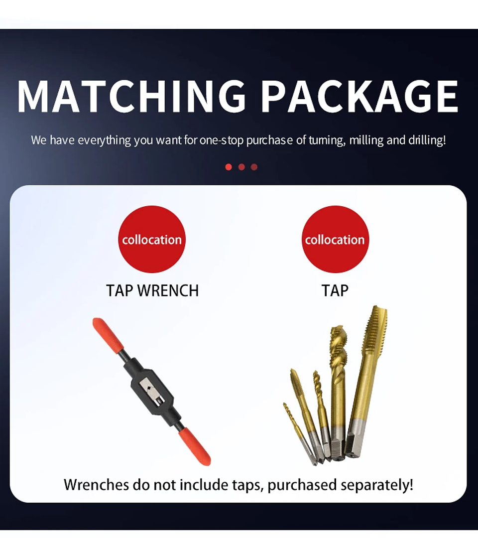 Adjustable Tap Wrench Handle | M1 to M27 Metric Sizes 21