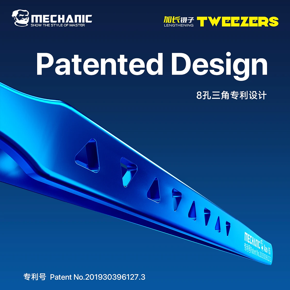 Precision Stainless Steel Tweezers for Phone Repair and Micro-Soldering 10