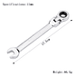 72-Tooth Flexible Head Ratchet Wrench | Professional Mirror Finish Spanner - thumbnail 19