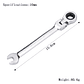 72-Tooth Flexible Head Ratchet Wrench | Professional Mirror Finish Spanner - thumbnail 20