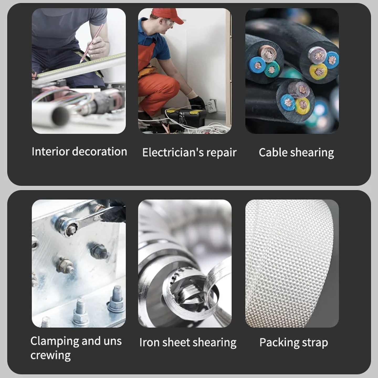 Multi-Functional Electrician Scissors | High-Performance Wire & Metal Cutting Tool 10