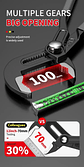 Quick-Release Water Pump Pliers | Adjustable V-Jaw Plumbing Wrench - thumbnail 19