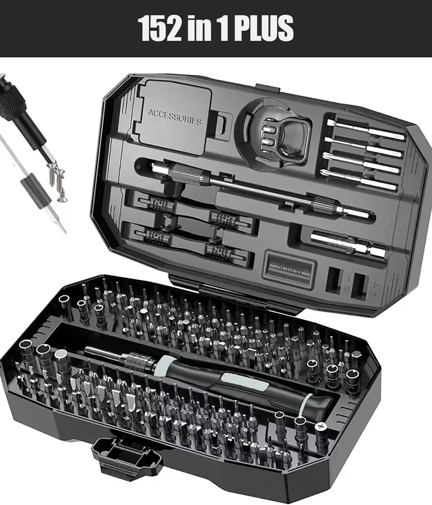 JM-8183 145-in-1 Precision Screwdriver Set | Professional Repair Kit 17