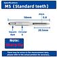 Right Hand Machine Plug Tap | High-Speed HSS Metric Screw Thread Tool - thumbnail 19