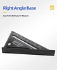7-Inch Aluminium Alloy Triangle Ruler | Professional Woodworking Square Tool - thumbnail 18