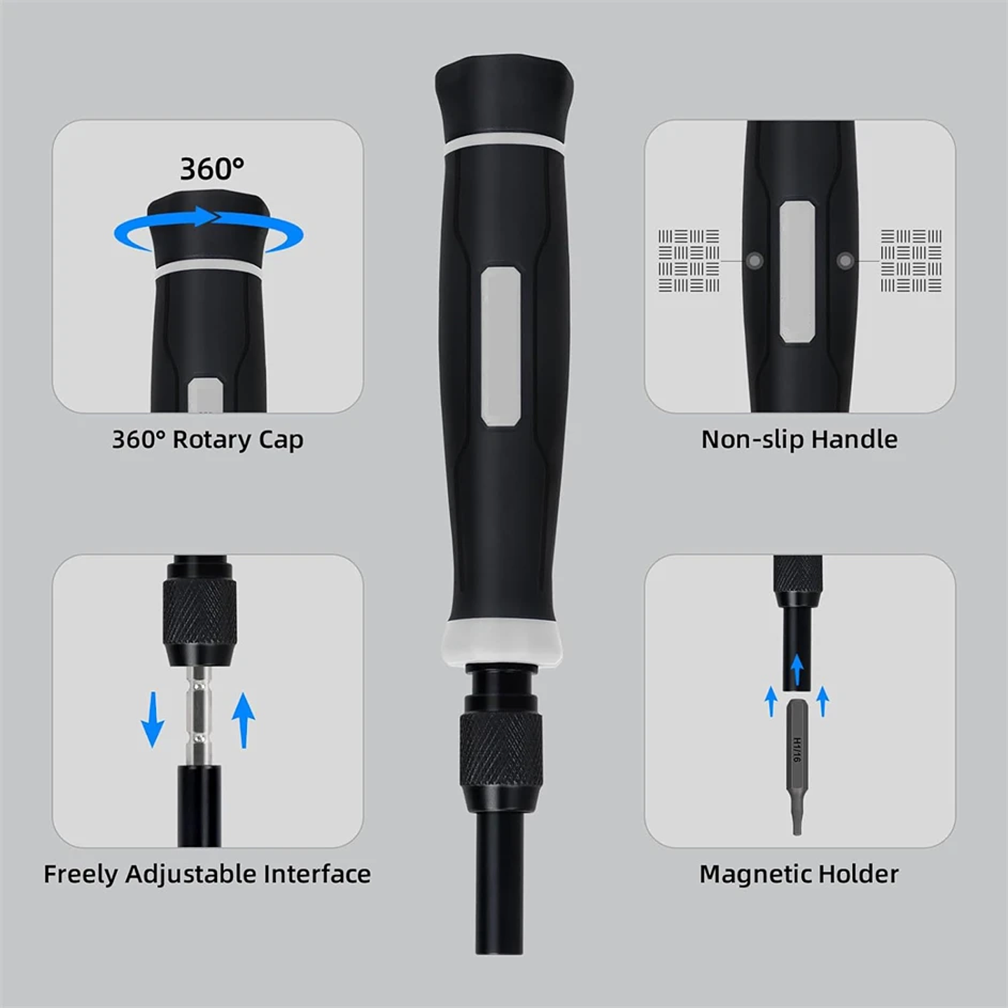 JM-8183 145-in-1 Precision Screwdriver Set | Professional Repair Kit 23