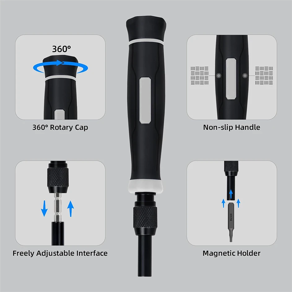 JM-8183 145-in-1 Precision Screwdriver Set | Professional Repair Kit 23