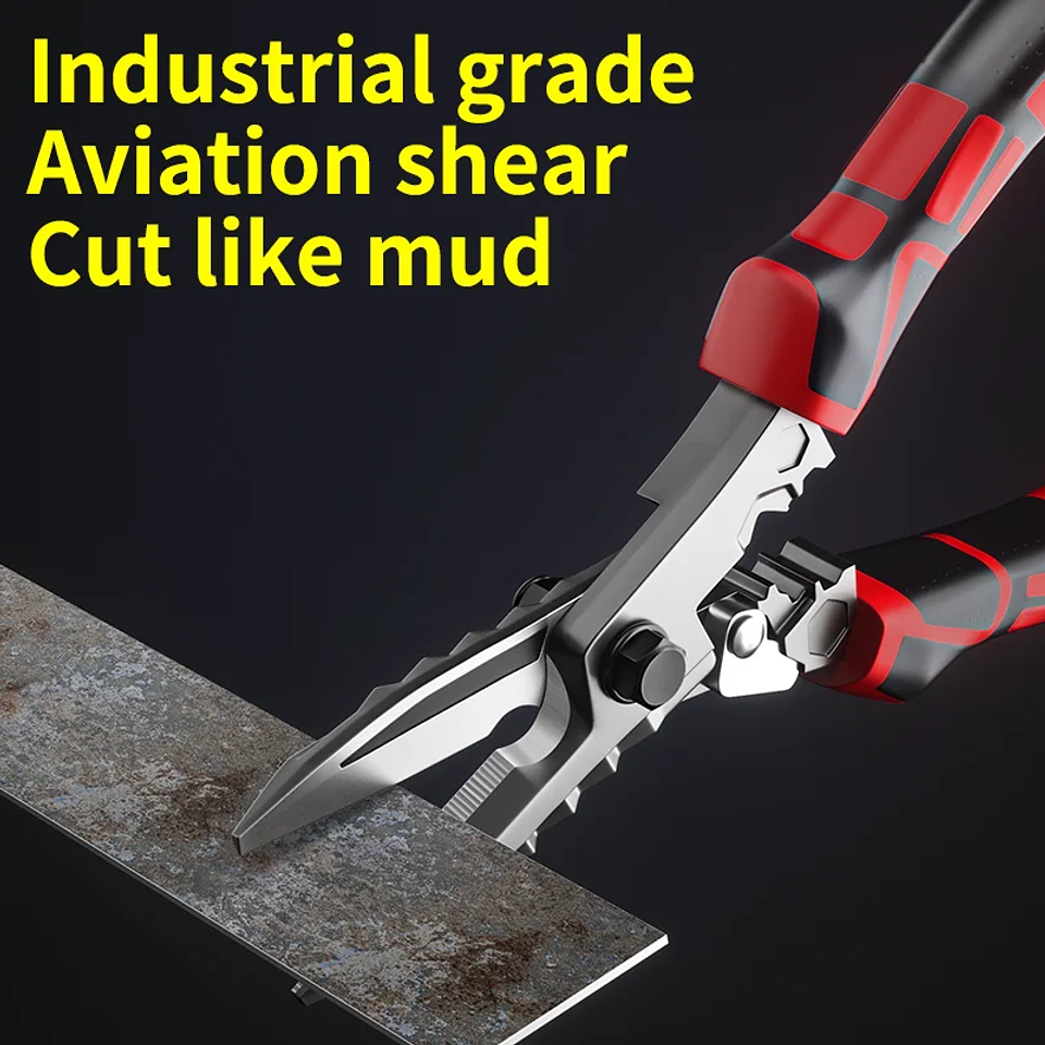 Multi-Functional Electrician Scissors | High-Performance Wire & Metal Cutting Tool 11