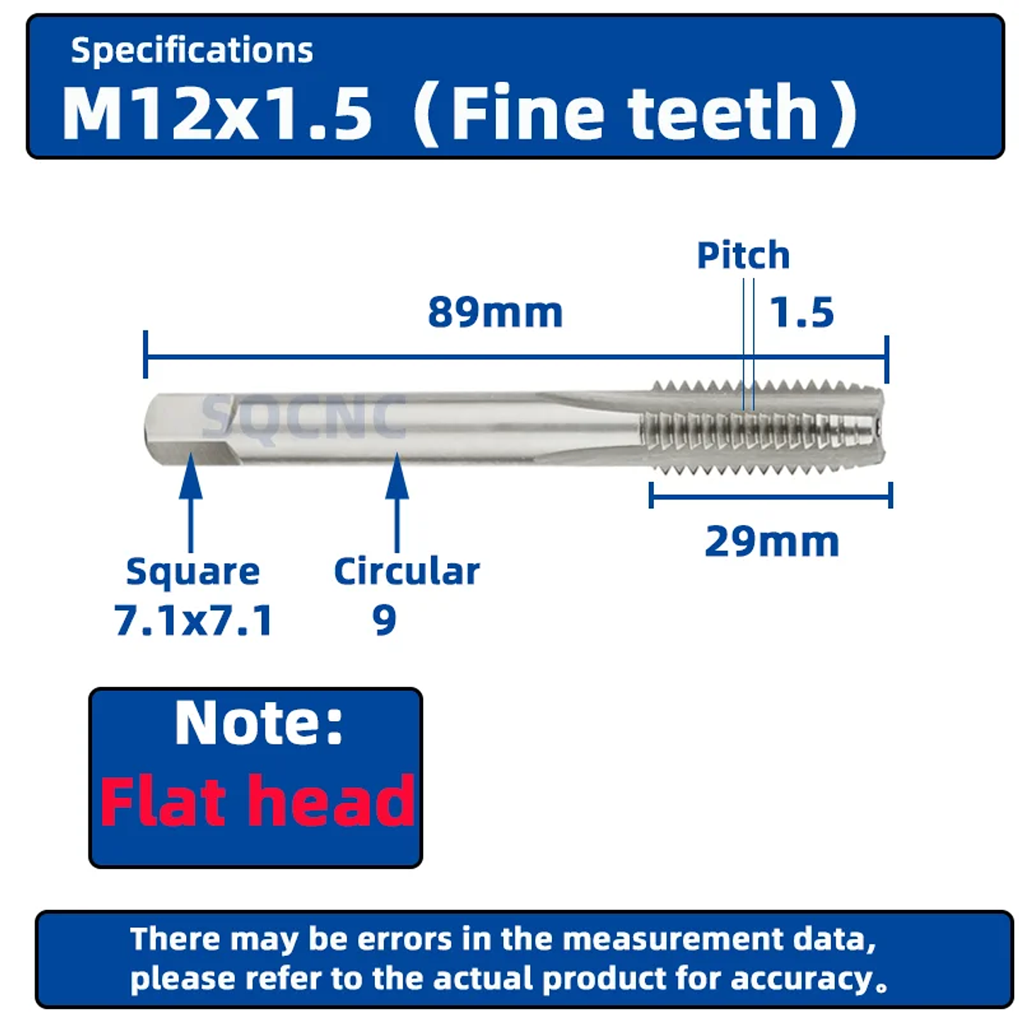 Right Hand Machine Plug Tap | High-Speed HSS Metric Screw Thread Tool 24