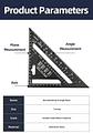 7-Inch Aluminium Alloy Triangle Ruler | Professional Woodworking Square Tool - thumbnail 19