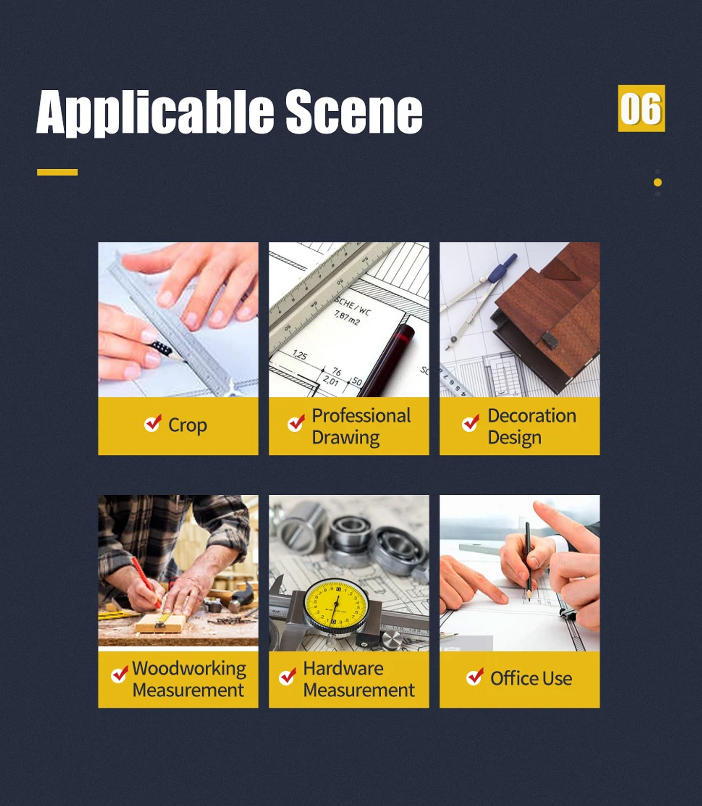 7-Inch Aluminium Alloy Triangle Ruler | Professional Woodworking Square Tool 21