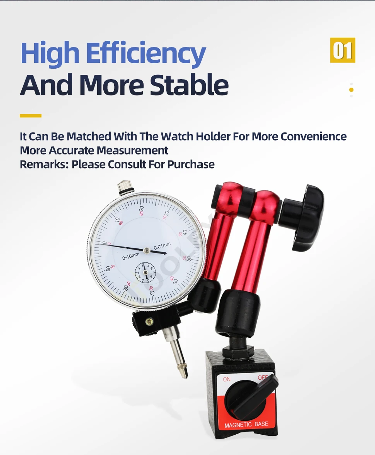 Magnetic Dial Indicator Holder and Precision Bore Gauge Stand 21