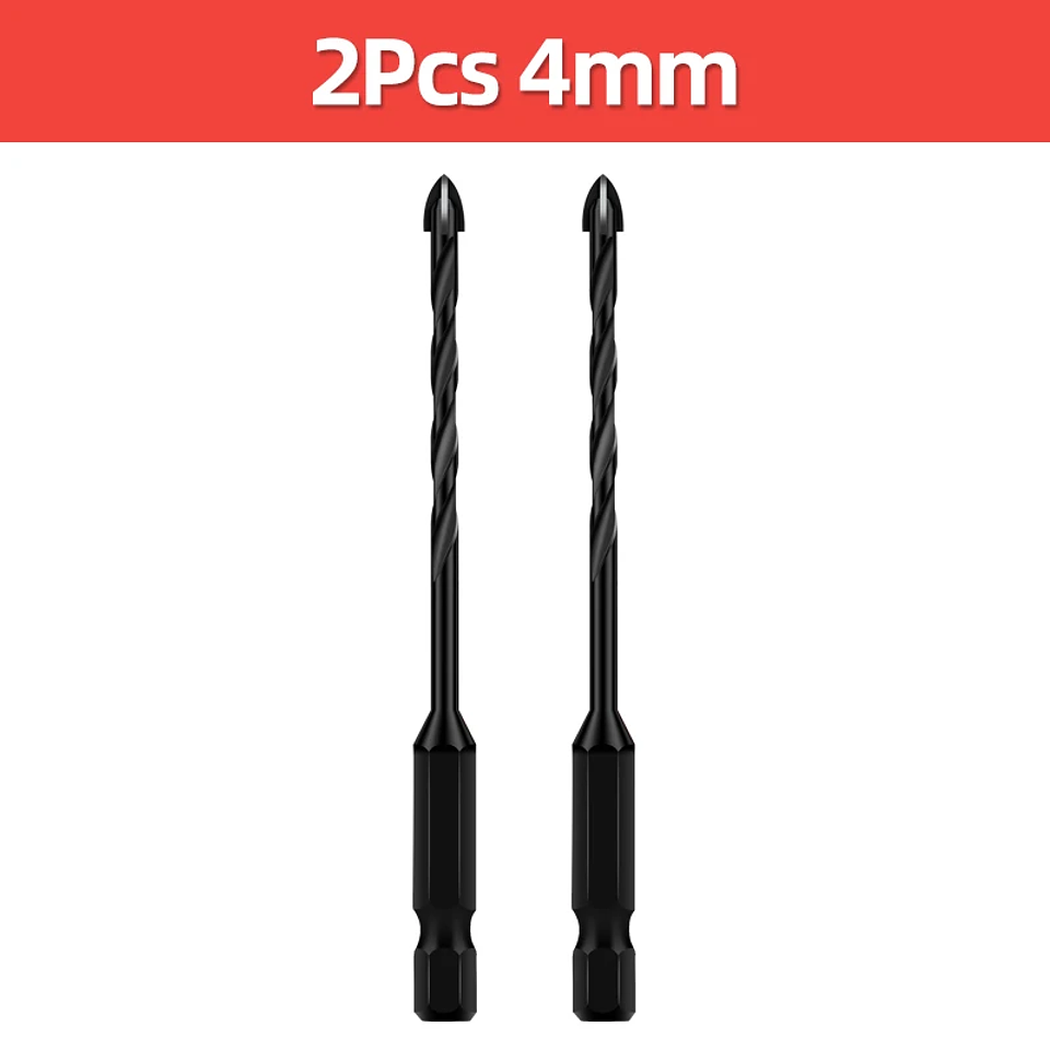 Hex Drill Bit Set for Tile, Glass, and Concrete 24