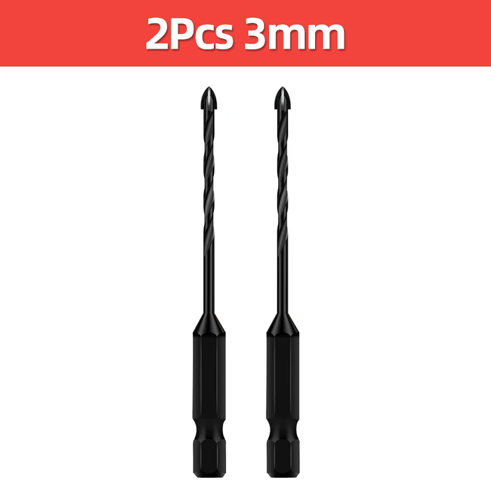 Hex Drill Bit Set for Tile, Glass, and Concrete 27