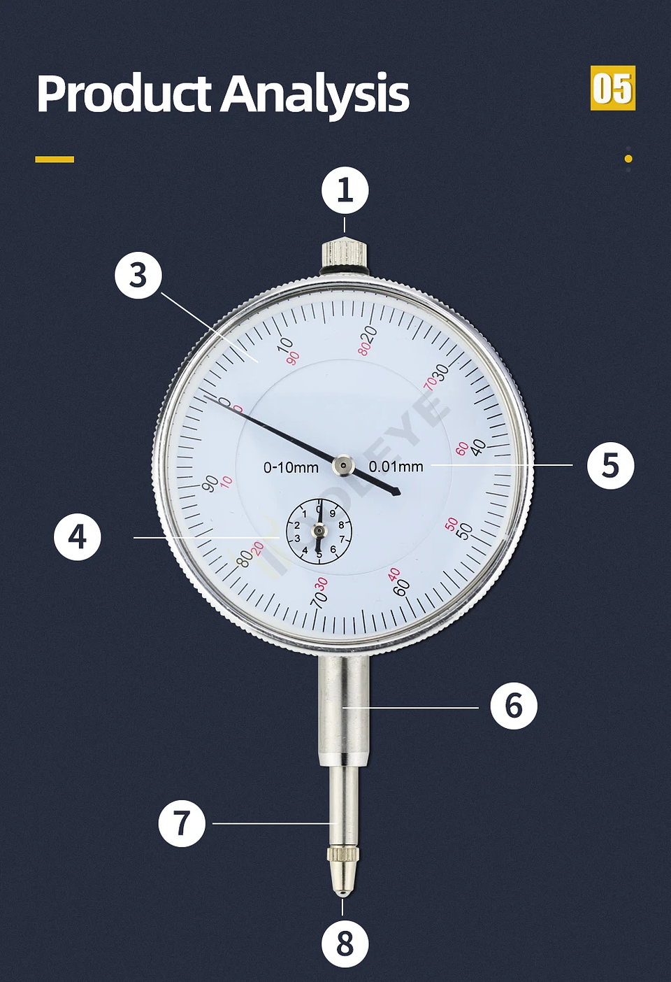 Magnetic Dial Indicator Holder and Precision Bore Gauge Stand 26