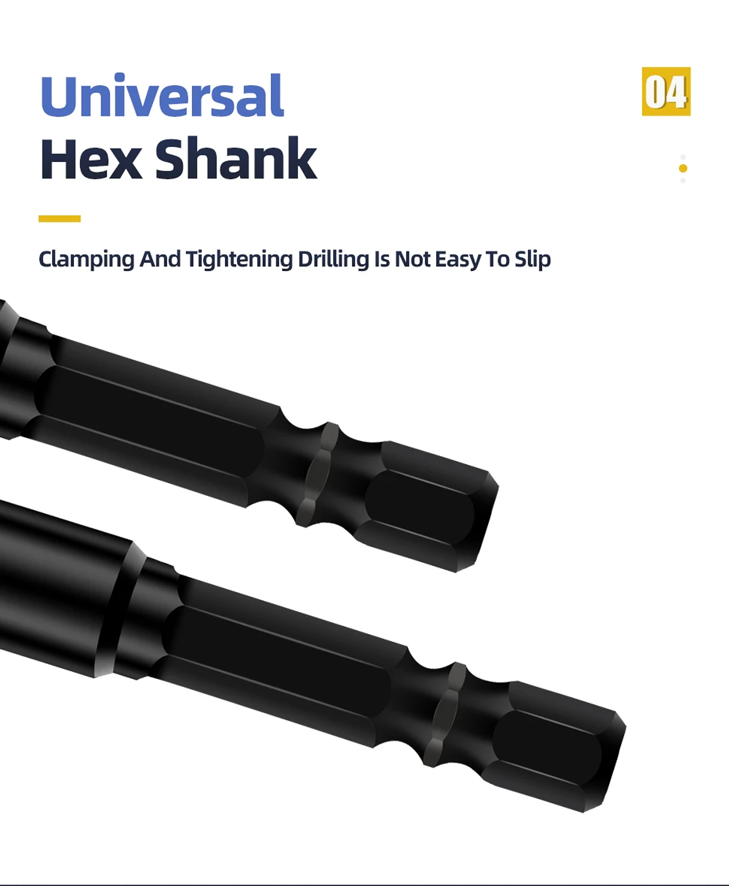 Hex Drill Bit Set for Tile, Glass, and Concrete 43