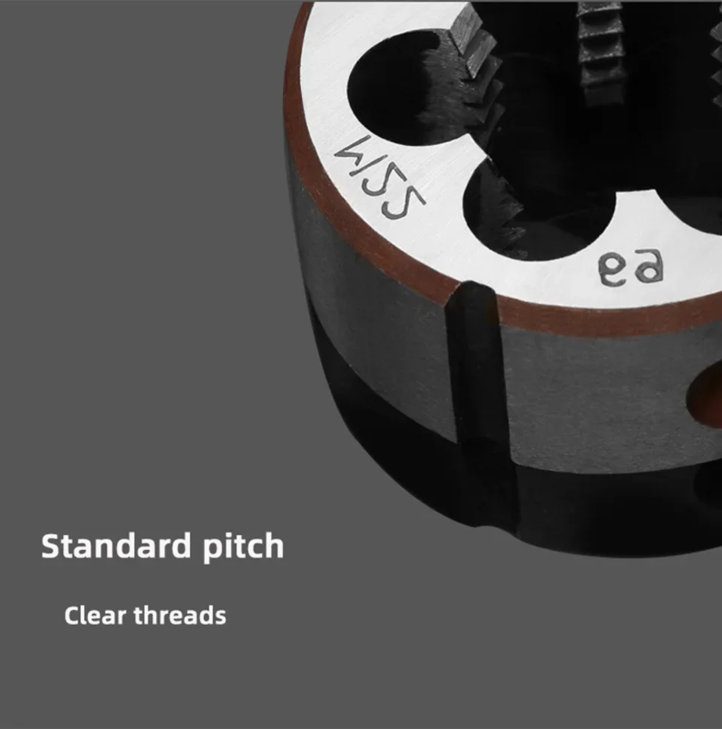 ExactBit Right Hand Metric Thread Die | High-Strength M1-M16 Metal Thread Tool 68