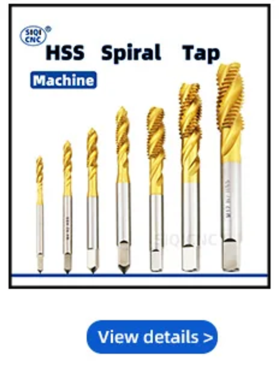 Right Hand Machine Plug Tap | High-Speed HSS Metric Screw Thread Tool 67