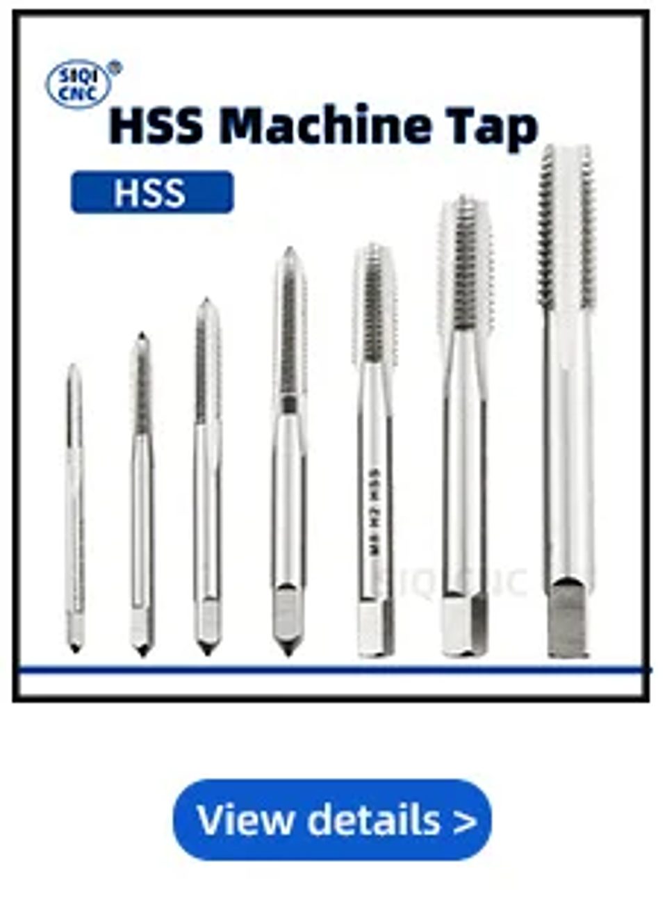 Right Hand Machine Plug Tap | High-Speed HSS Metric Screw Thread Tool 68