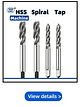 Right Hand Machine Plug Tap | High-Speed HSS Metric Screw Thread Tool - thumbnail 69