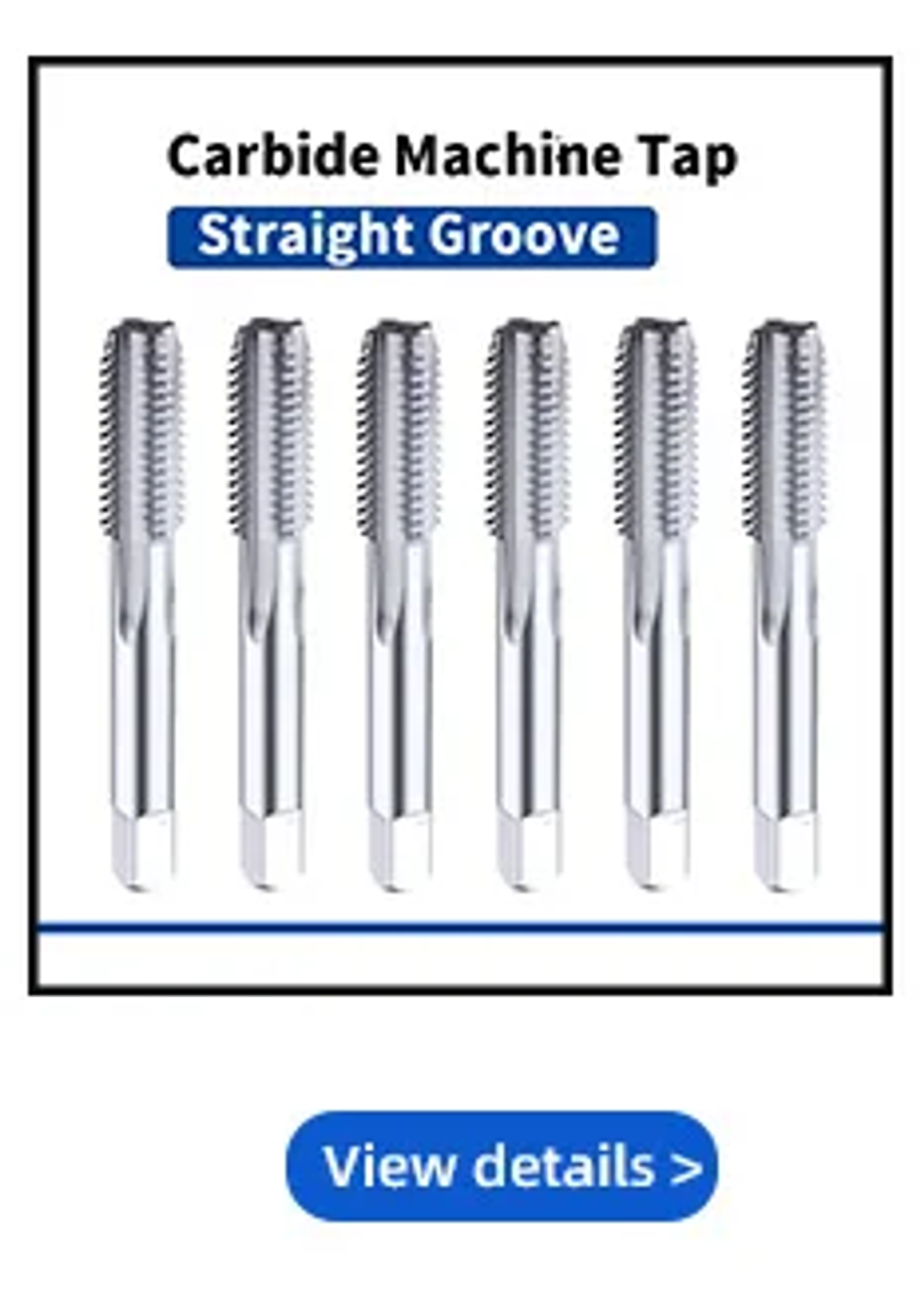 Right Hand Machine Plug Tap | High-Speed HSS Metric Screw Thread Tool 71