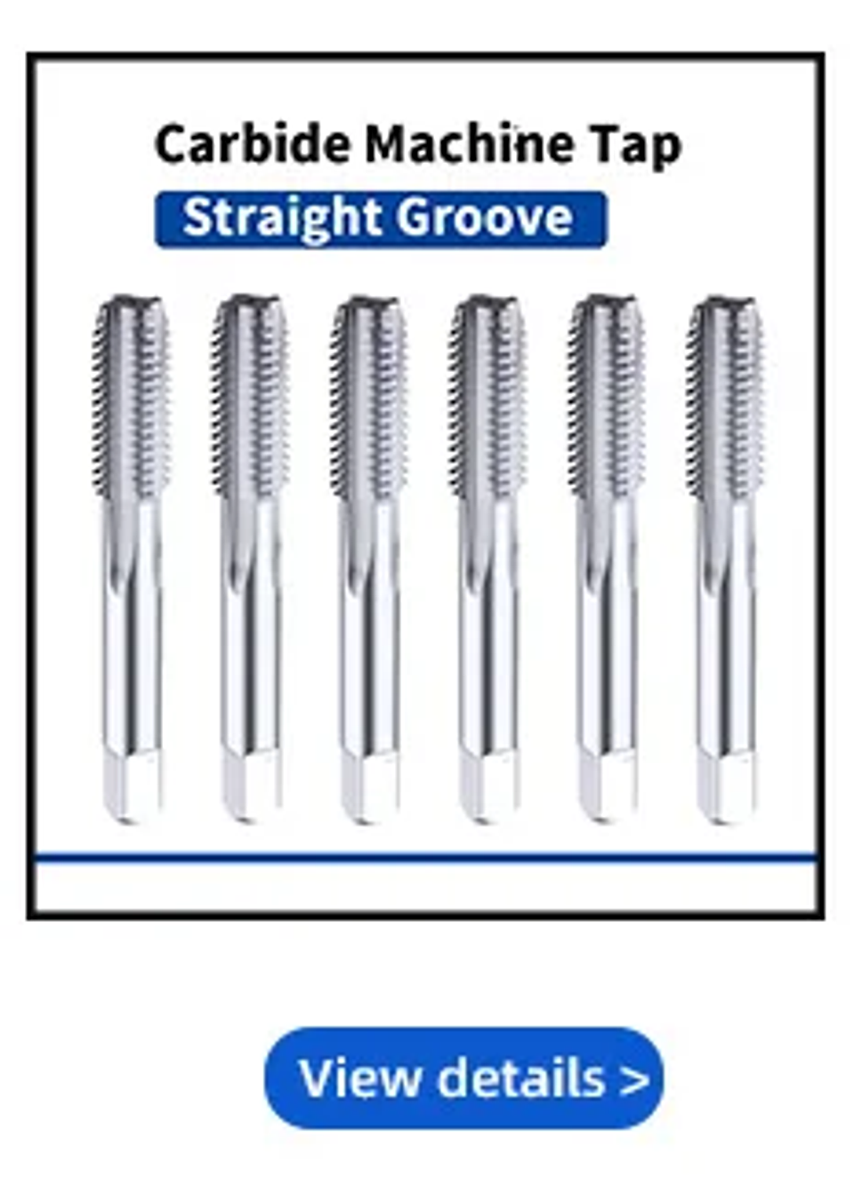 Right Hand Machine Plug Tap | High-Speed HSS Metric Screw Thread Tool 71