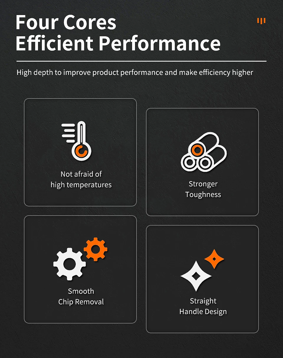 Right Hand Machine Plug Tap | High-Speed HSS Metric Screw Thread Tool 75