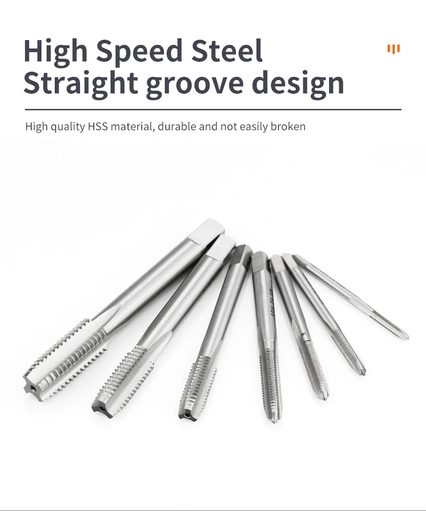 Right Hand Machine Plug Tap | High-Speed HSS Metric Screw Thread Tool 76