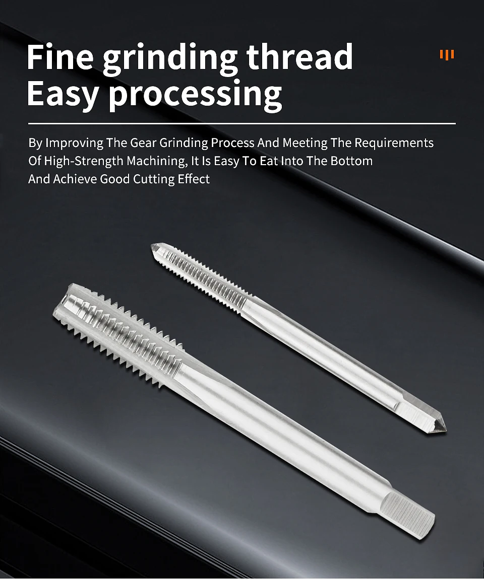 Right Hand Machine Plug Tap | High-Speed HSS Metric Screw Thread Tool 77