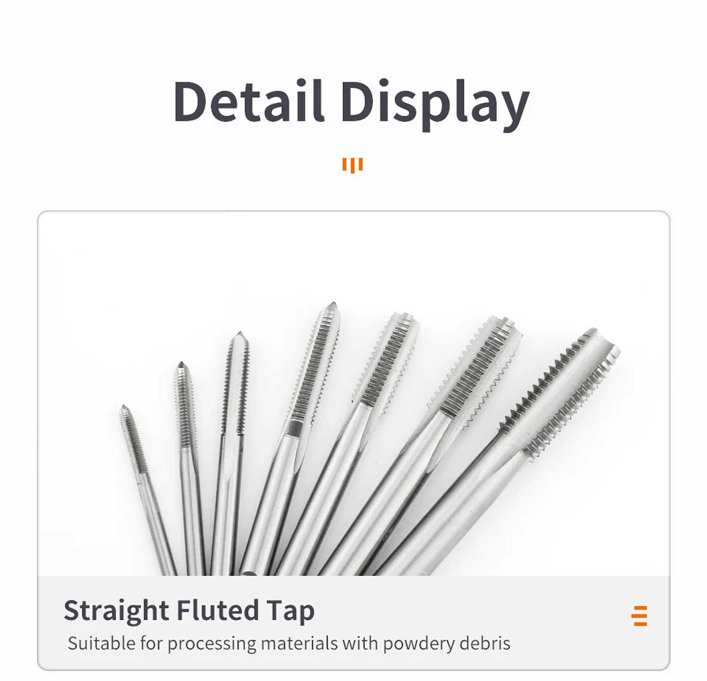 Right Hand Machine Plug Tap | High-Speed HSS Metric Screw Thread Tool 83