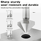 High-Speed Steel 90-Degree Chamfer Drill Bit | Straight Shank 1/3 Flute Countersink & Deburring Tool - thumbnail 2