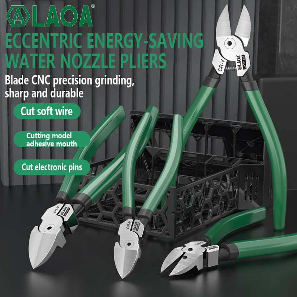 Precision Plastic Nippers & Cable Cutters | Chrome Vanadium Water Mouth Pliers for Electrical Work 2