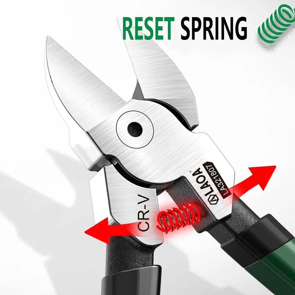 Precision Plastic Nippers & Cable Cutters | Chrome Vanadium Water Mouth Pliers for Electrical Work 3