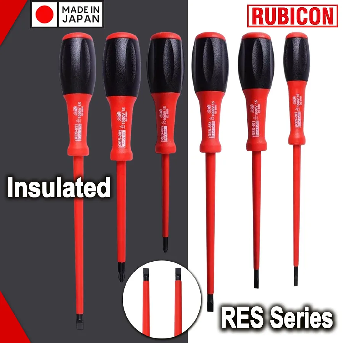 1000V VDE Insulated Screwdriver | Professional Electrician Repair Tool | Slotted & Phillips PH2 1