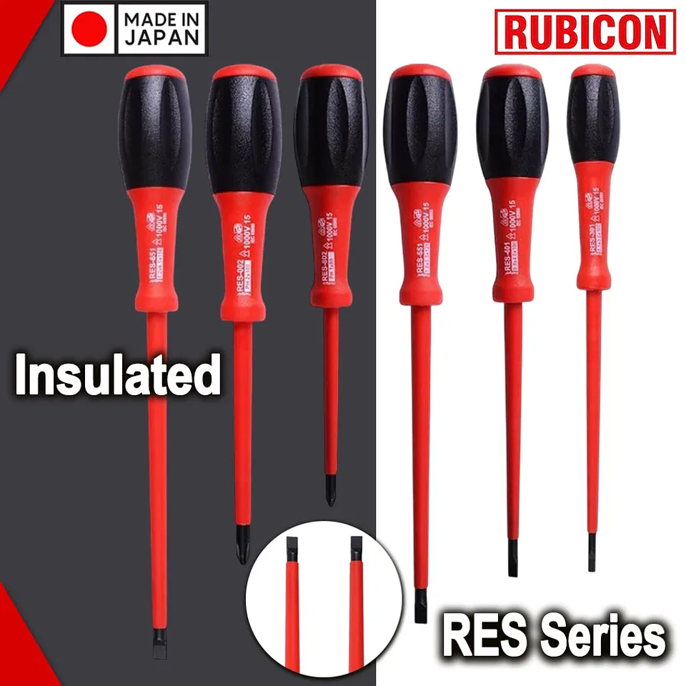 1000V VDE Insulated Screwdriver | Professional Electrician Repair Tool | Slotted & Phillips PH2 1