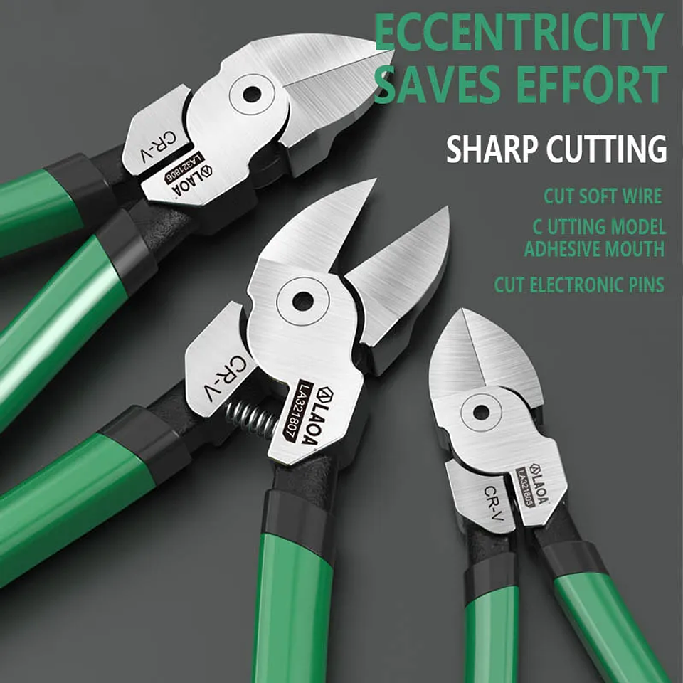 Precision Plastic Nippers & Cable Cutters | Chrome Vanadium Water Mouth Pliers for Electrical Work 5