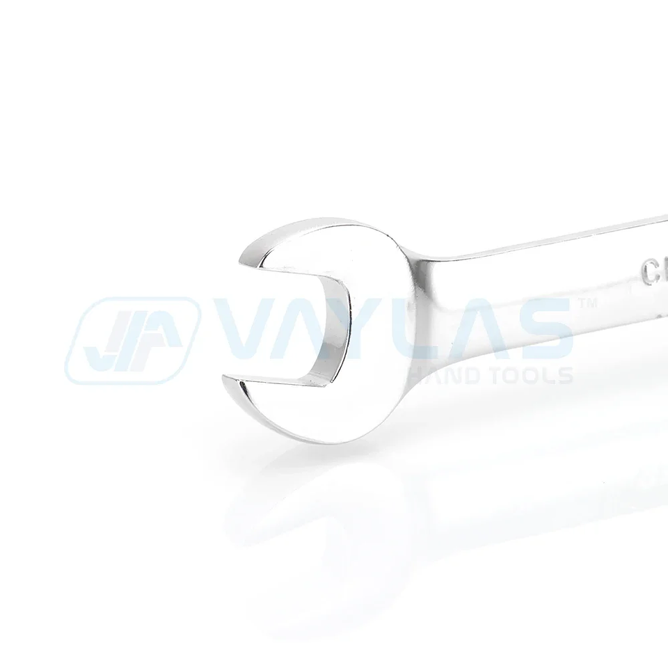 7mm Precision Ratchet Wrench | 72-Tooth Fixed Head Spanner | Mirror Polished Chrome Vanadium Steel 5