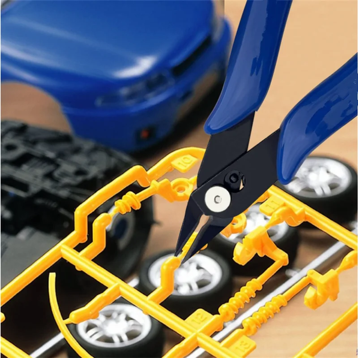 Precision Electronic Diagonal Pliers | 170 Side Cutting Nippers for 3D Printing, Jewelry & Electronics 3