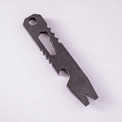 Steel EDC Multi-Tool | Heavy-Duty Pry Bar, Screwdriver & Bottle Opener | Portable Outdoor Survival Gear