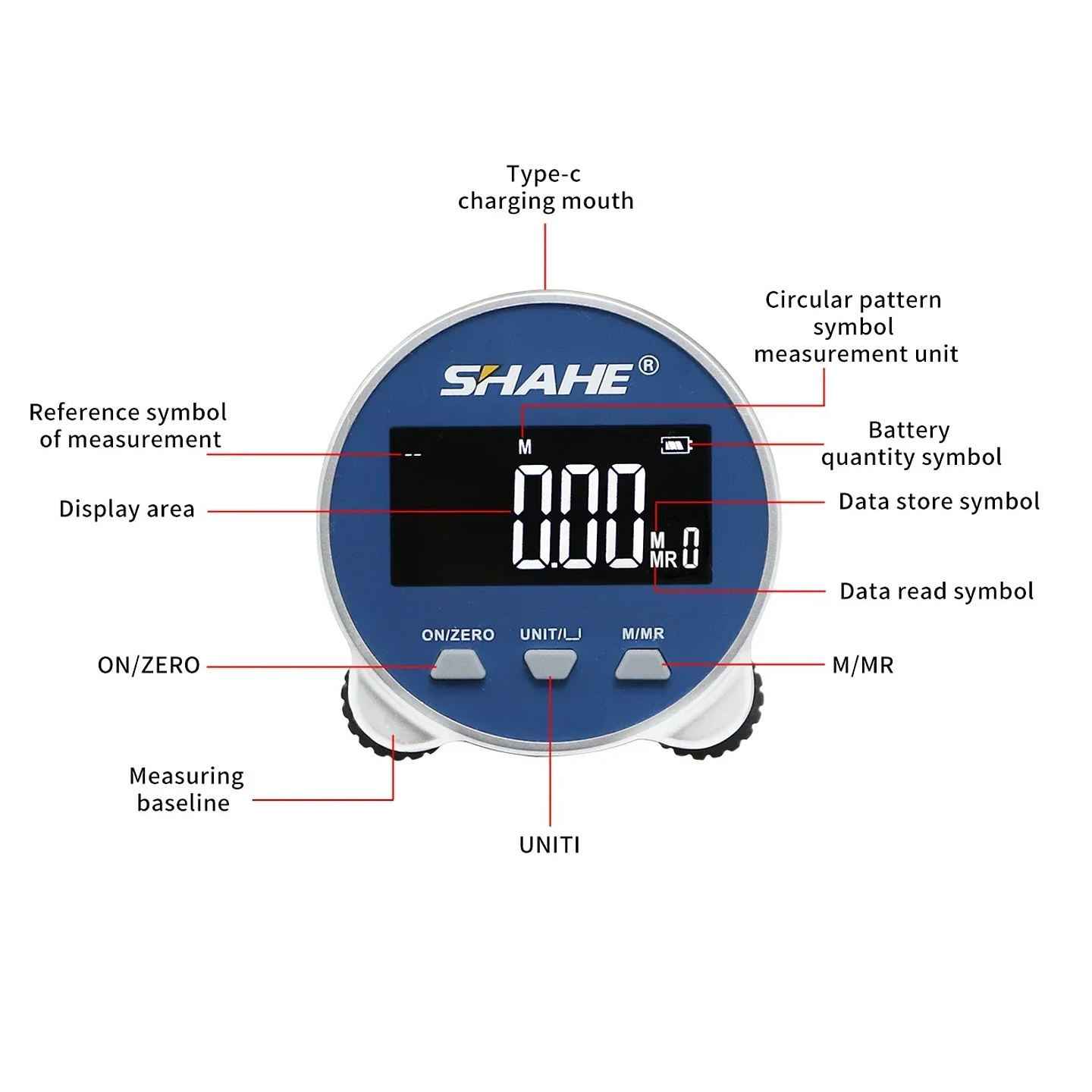 Professional Electronic Ruler | 199.99m Digital Tape Measure | Multi-Functional Curved & Irregular Surface Distance Meter 2