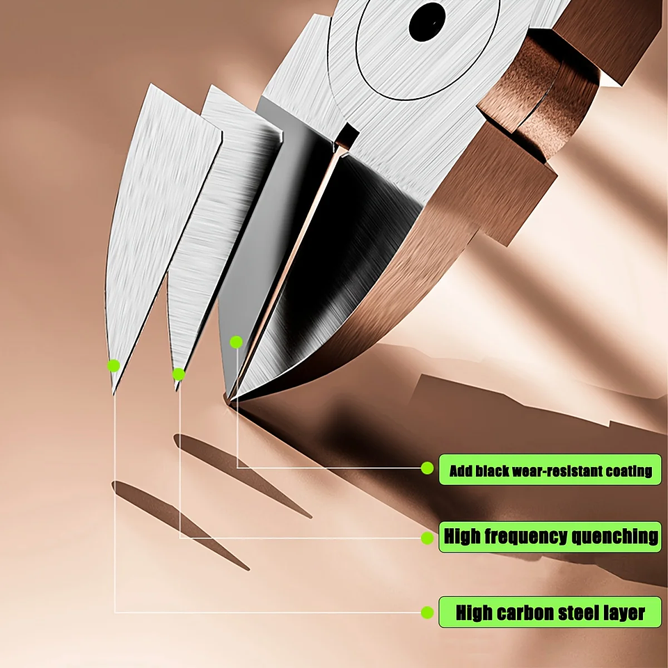 6-Inch Professional Wire Cutter & Stripper | Carbon Steel Nippers for Solid & Stranded Wire | Multi-Purpose Electrical Cutting Tool 3