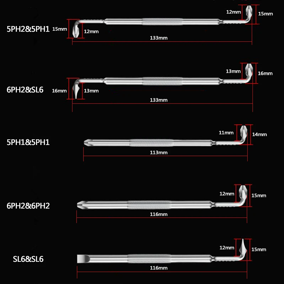 Z-Type Offset Screwdriver | 90-Degree Right-Angle L-Shaped S2 Steel Driver | Magnetic Tips for Narrow Spaces 2