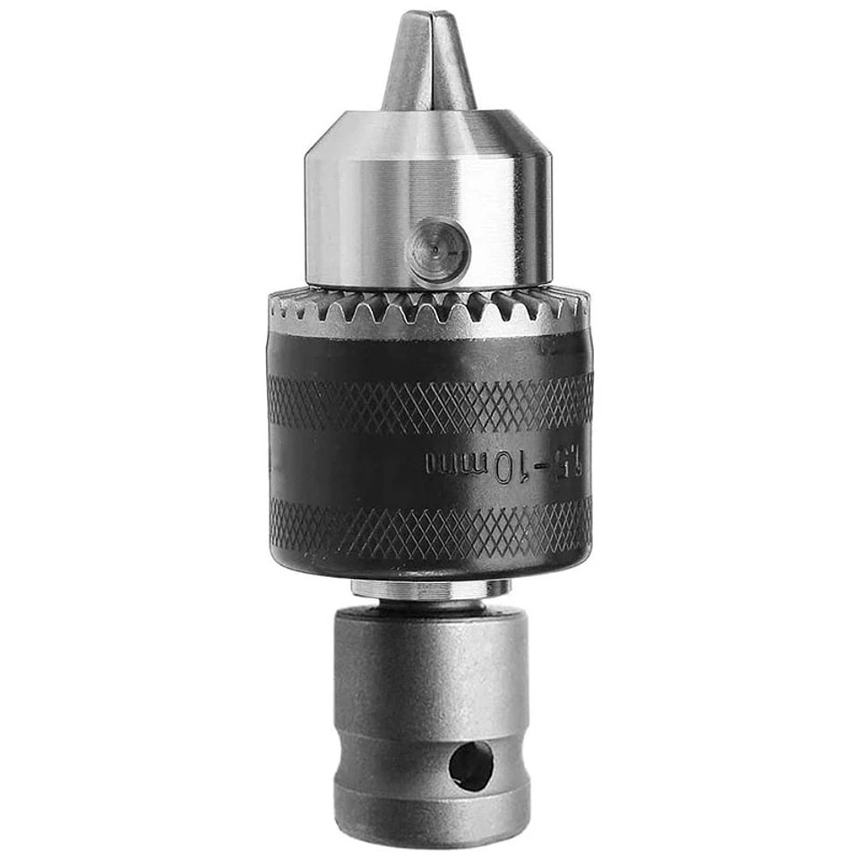 1.5-10mm Impact Wrench to Drill Chuck Adapter | 1/2