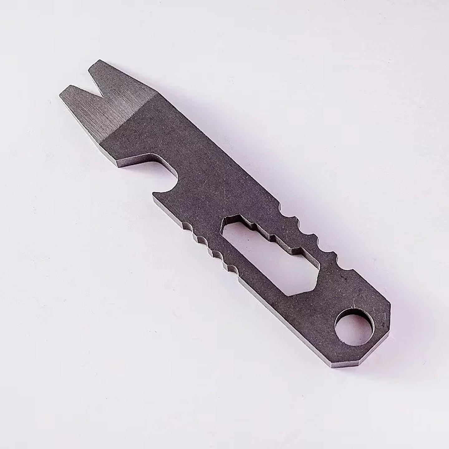 Steel EDC Multi-Tool | Heavy-Duty Pry Bar, Screwdriver & Bottle Opener | Portable Outdoor Survival Gear 3