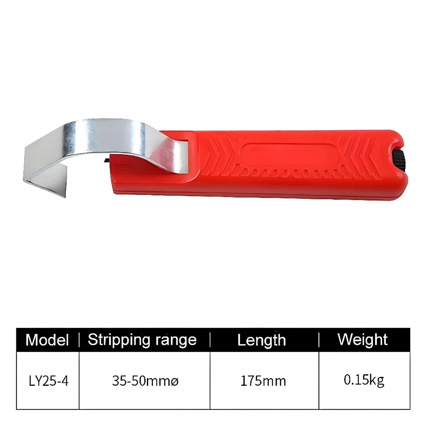 Professional Adjustable Cable Stripper Knife | Precision Hand Tool for 4-50mm PVC, Silicone & PTFE Cables 7