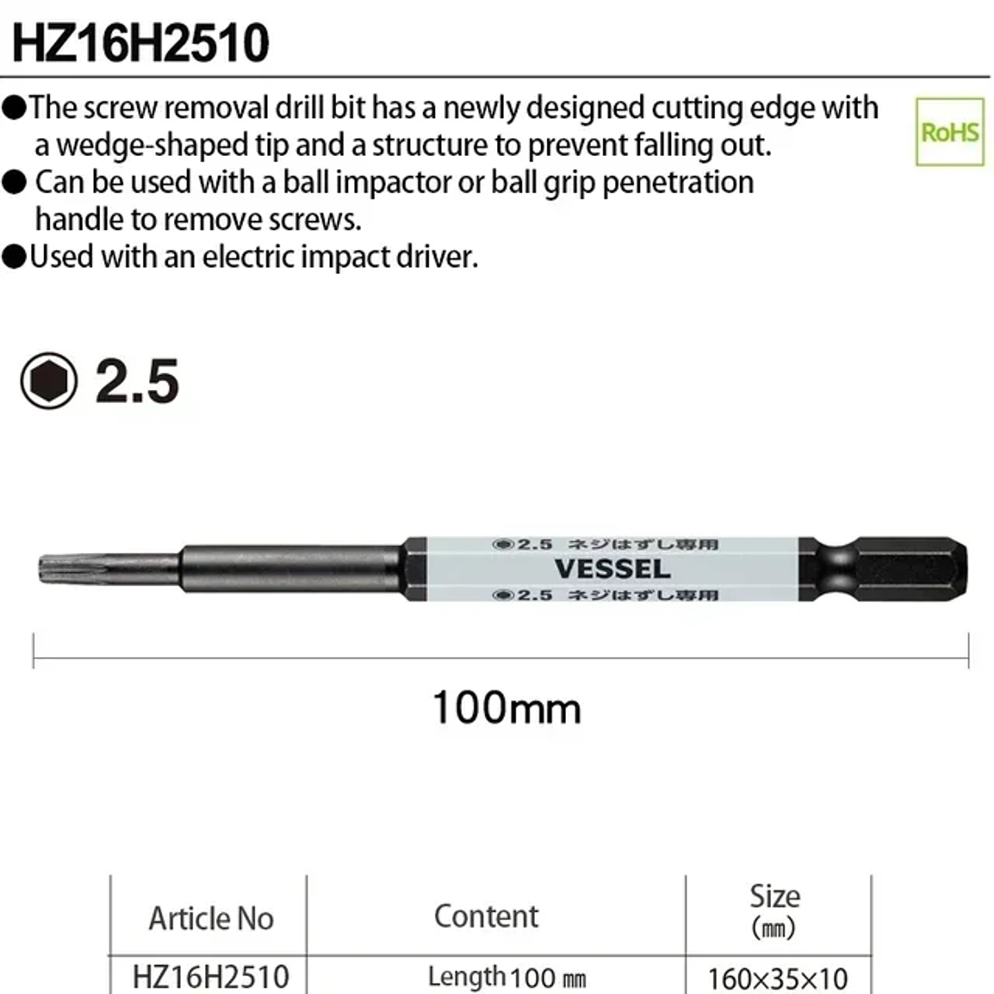 Ball Grip Impact Screwdriver Set | Interchangeable High-Torque Driver with 12° Rotation Function 11