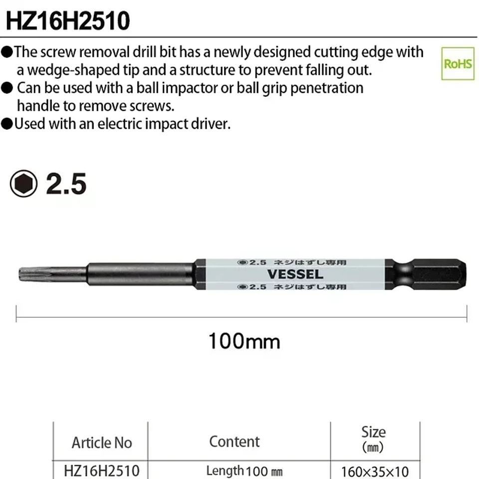 Ball Grip Impact Screwdriver Set | Interchangeable High-Torque Driver with 12° Rotation Function 11