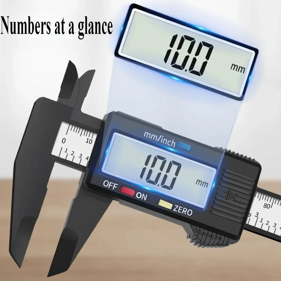 150mm Digital Electronic Caliper | Carbon Fiber Micrometer Tool 2