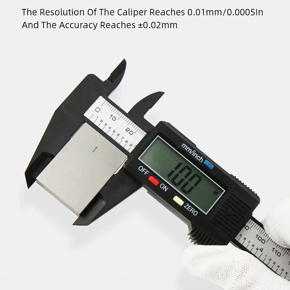 150mm Digital Electronic Caliper | Carbon Fiber Micrometer Tool 3